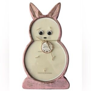 Easter Bunny Carved Wood Candle Large 32 oz